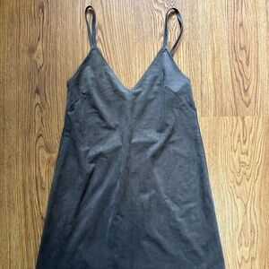 Aritzia Wilfred Suede Dress